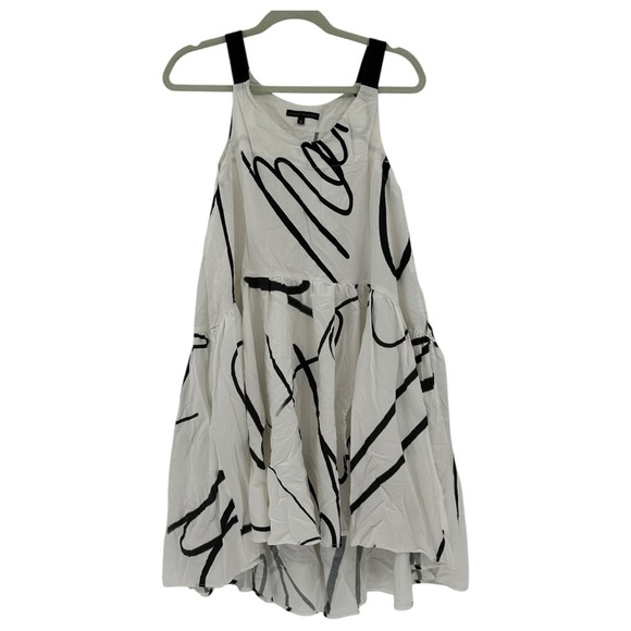 Lurdes Bergada Dresses & Skirts - Lurdes Bergada Lagenlook Oversized High Low Art to Wear Tunic Dress Size Small